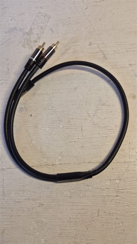 Kabeldirekt M Rca Phono Y Cable To Stereo Audio Cable Ebay