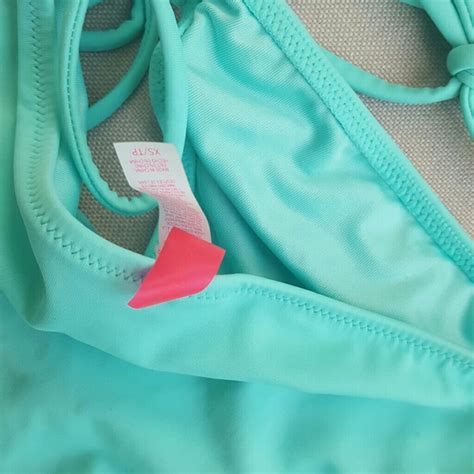 Victoria S Secret Swim Victorias Secret Seafoam Bikini Set Swim Push Up Poshmark