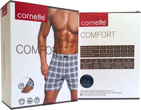 Cornette Bokserki COMFORT 002 273 Kolor Zielony Rozmiar L Ceny I