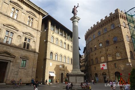 Column Of Justice Florence Colonna Della Giustizia The Highest In