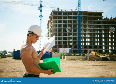 Handsome Male Athlete Man With Naked Torso Stock Image Image Of Drink Mineral 96080229