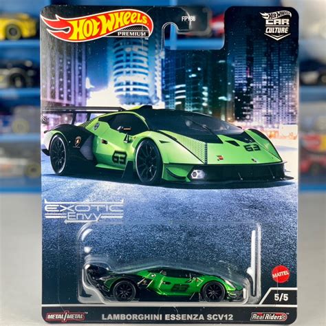 Hot Wheels Lamborghini Essenza Scv Exotic Envy Hotwheels Shopee Malaysia