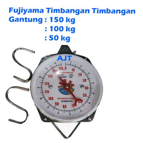 Timbangan Gantung Kg Fujiyama Timbangan Jarum Kg Kg