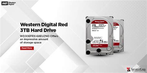 WD30EFRX-68EUZN0 Western Digital Red 3TB 3.5-inch Internal Hard Drive ...