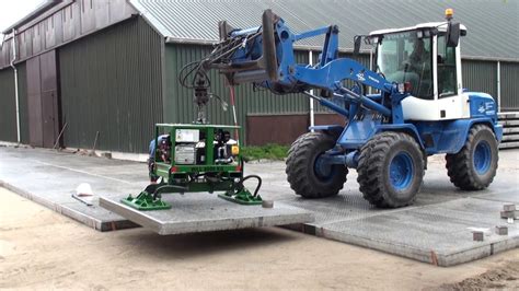 machinaal industrieplaten leggen met nimatech vacuuem   zuignap