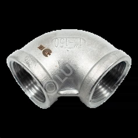 Отвод резьбовой вр/вр нержавеющий, AISI304, (CF8), NewKey купить от 62 ...