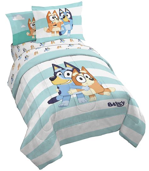 Buy Jay Francobluey And Bingo 5 Piece Twin Size Bed Set Includes