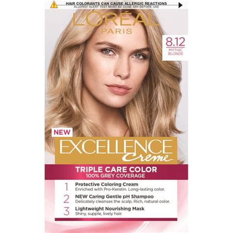 Loreal Paris Barva Za Lase Excellence 8 12 Mythic Blonde Mimovrste