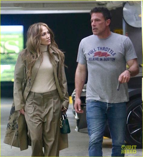 Jennifer Lopez And Ben Affleck Both Wear Wedding Rings Spotted Leaving