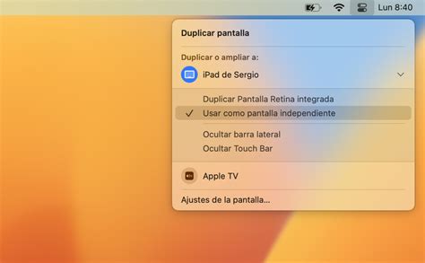 Cómo usar el iPad como segunda pantalla para Mac