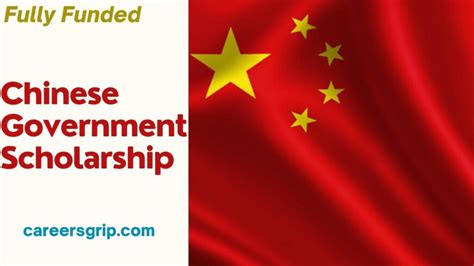 Chinese Government Scholarship 2023 Fully Funded