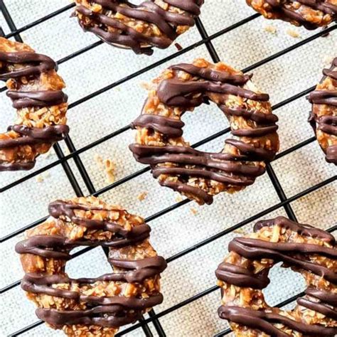 Samoas Cookies Recipe Girl Scout Copycat Mom Foodie