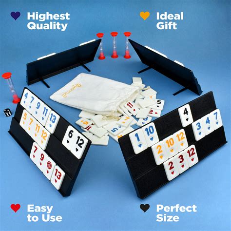 Rummy Cube Game With Case