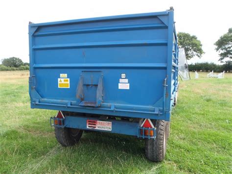 As Marston Tonne Drop Side Trailer For Sale As Marston J Murrell