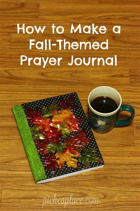 How to Make a Fall-Themed Prayer Journal | Cultivating Faith