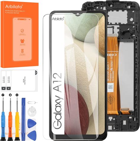 Screen for Samsung Galaxy A12 Screen Replacement for Samsung A125 LCD ...