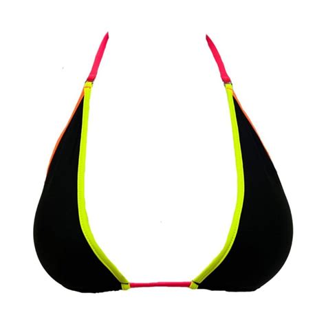 Neon Lights Classic Bikini Top Micro Gigi