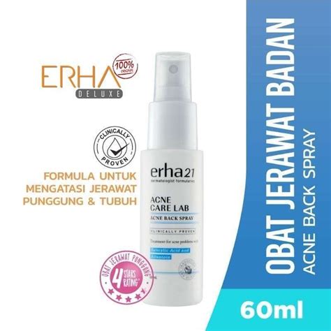 Jual Erha21 Back Spray Acne Care Lab 60 Ml ERHA Obat Jerawat Punggung