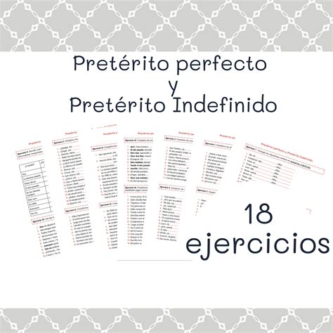 Indefinido Verbos Irregulares En Español 384