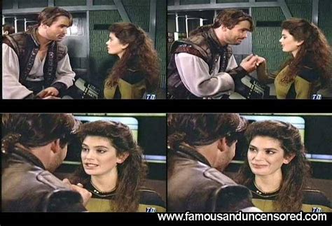 Star Trek The Next Generation Teri Hatcher Beautiful Celebrity Nude Scene Sexy