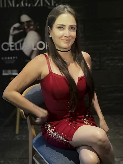 Celia Lora: “Soy feliz sola y así pienso estar hasta que me muera