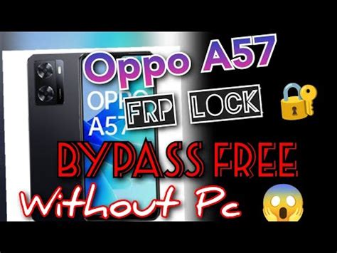 Oppo A Cph Frp Lock Google Account Bypass Trick Without Pc