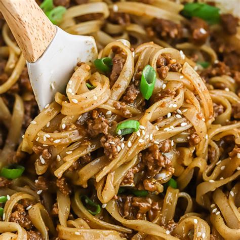 Mongolian Beef And Noodles Beef And Noodles Mongolian Noodle Recipe