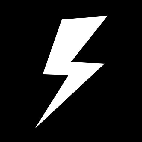 Lightning Icon Vector Illustration 581951 Vector Art At Vecteezy