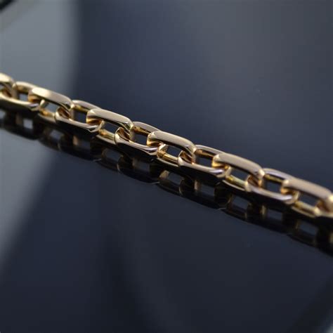 Золотая цепочка плетение якорное Якорь (обточенный) на заказ (цена за ...