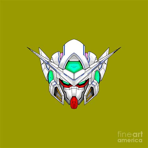 Gundam Exia Head Drawing By Hilda Lestari Pixels