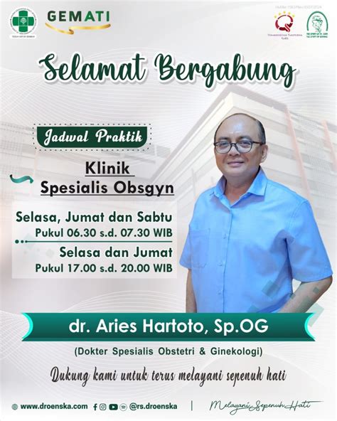 selamat bergabung dr aries hartoto spog rs dr oen kandang sapi solo