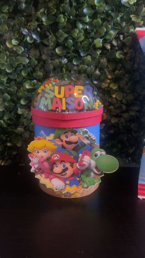 Super Mario Party Favors Etsy