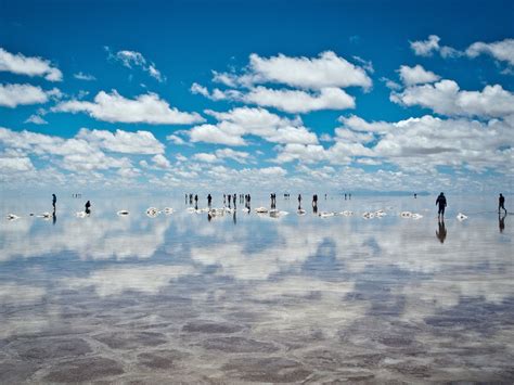 Salar de Uyuni: Daniel Campos, Bolivia The reflective surface of the