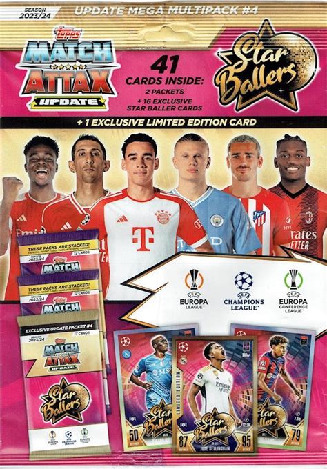 Topps Match Attax 23 24 Star Ballers Update Mega Multipack Hobbies