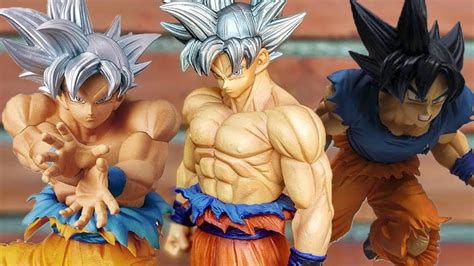 Las Mejores Figuras De Goku Ultra Instinto Dragon Ball Super Youtube