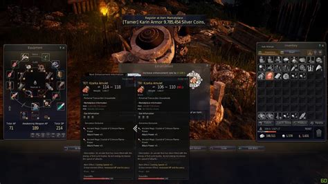 Black Desert Enhancing The Journey To Tet Kzarka Amulet Youtube