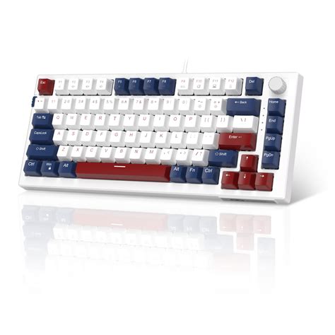 Magegee Sky Wired Mechanical Hot Swappable Gaming Keyboard Blue Switch Keys Anti Ghosting