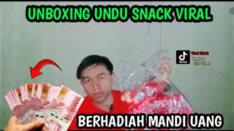 Unboxing Snack Lagi Rame Di Beli Orang Katanya Berhadiah Uang Yang