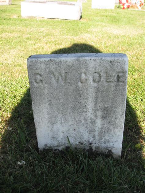 George Washington Cole Sr Find A Grave Memorial