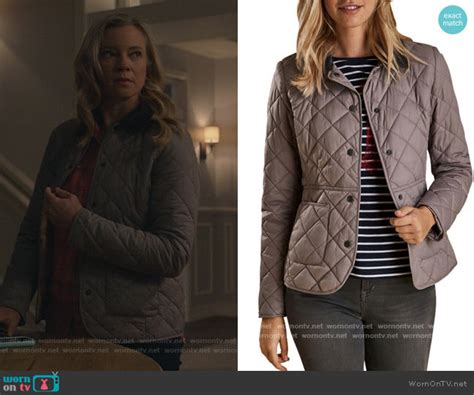 Wornontv Barbaras Gray Quilted Bomber Jacket On Stargirl Amy Smart Clothes And Wardrobe