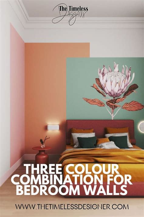 Three Colour Combination For Bedroom Walls The Timeless Designer In