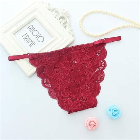 Cd G Hayu String Sexy Women S Underwear Lingerie Thong C Red Shopee Malaysia