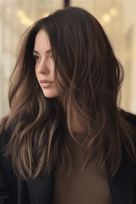 Шоколадно-каштановый цвет волос 2025: 60+ роскошных примеров