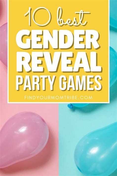 Best Gender Reveal Game Ideas For A Party To Remember In Artofit