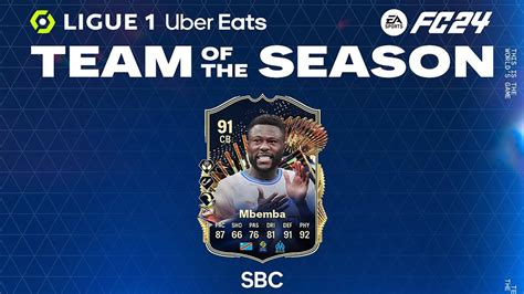 EA FC 24 SBC Chancel Mbemba TOTS Review And Cheapest Solutions