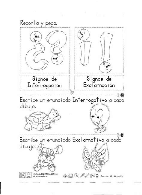 Actividades De Signos De Interrogacion Para Primer Grado Nbkomputer