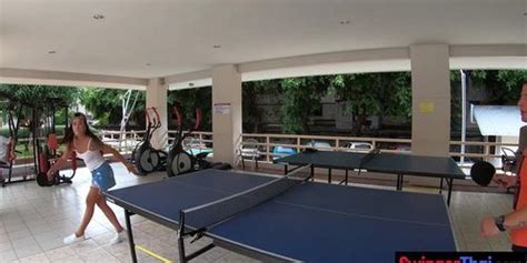 Ping Pong Game For Amateur Couple Before Wild Sex In The Shower Tnaflix