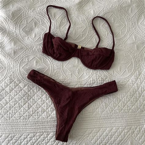 Fella Swim Bikini Set Worn Once Colour Fudge Depop