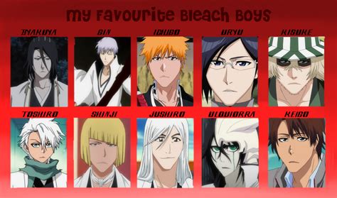 My Favorite Bleach Boys By Lady Zaeliea On Deviantart