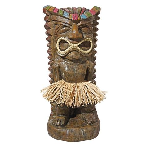 Hawaiian Tiki Totem Statue - Design Toscano